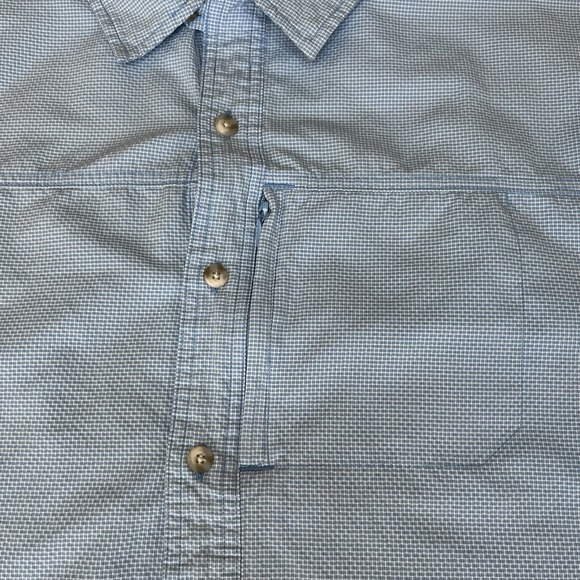 Cabela's Men's Advance Wick Short Sleeve Button Up Vented Shirt 2XL - Picture 3 of 8